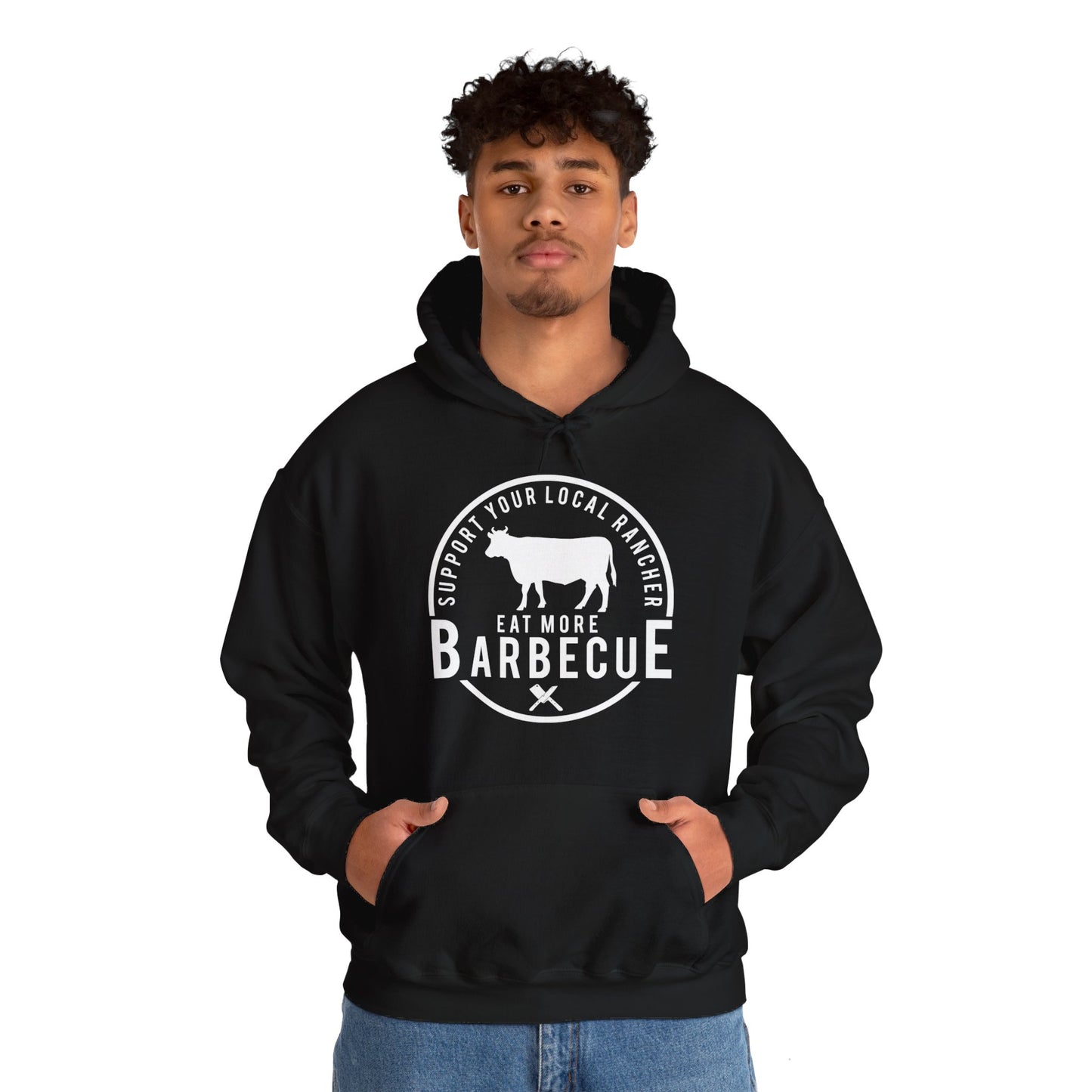 Support Your Local Rancher Hooded Sweatshirt