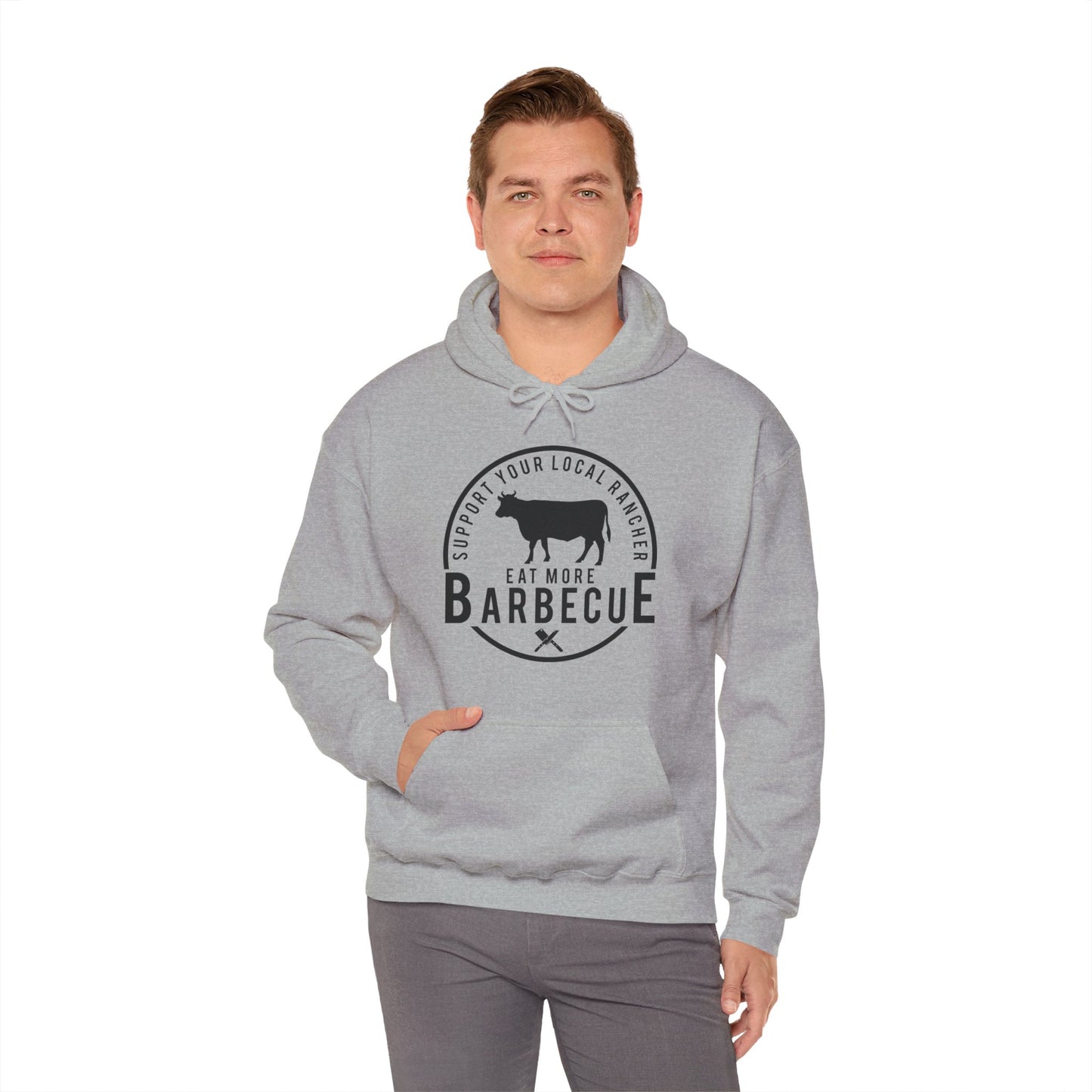 Support Your Local Rancher Hooded Sweatshirt