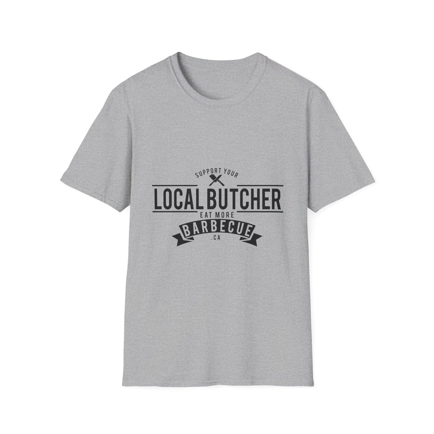 Support Your Local Butcher Unisex Softstyle T-Shirt