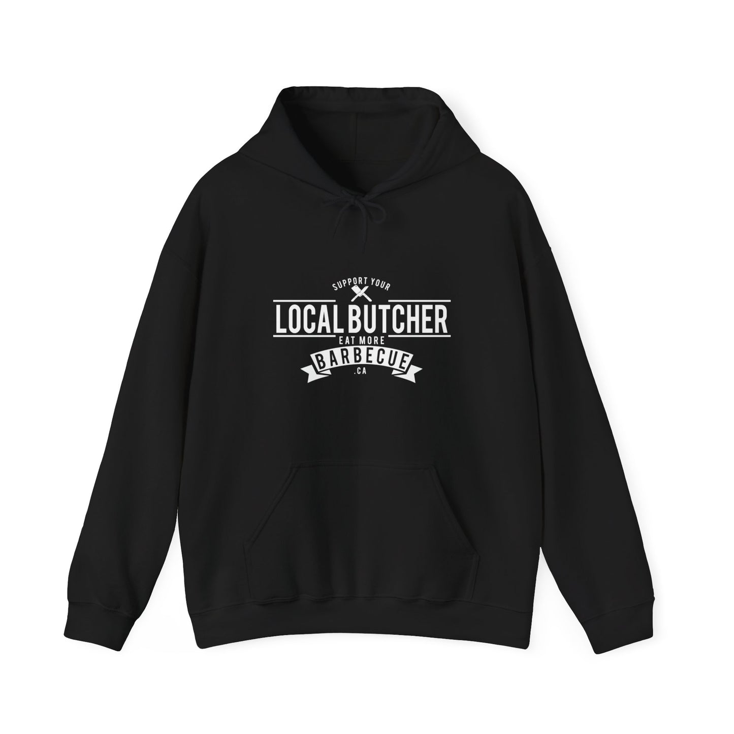 Support Your Local Butcher Hooded Sweatshirt