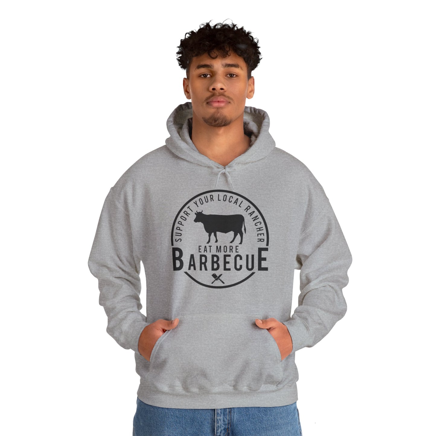 Support Your Local Rancher Hooded Sweatshirt