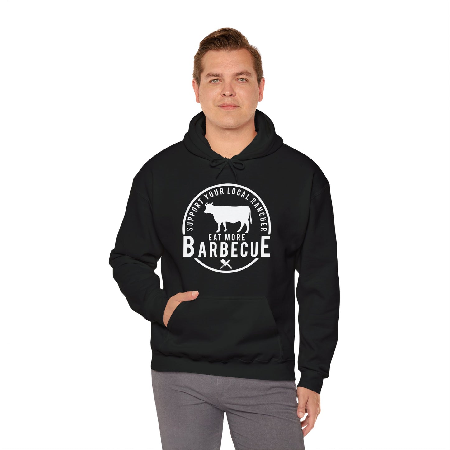 Support Your Local Rancher Hooded Sweatshirt