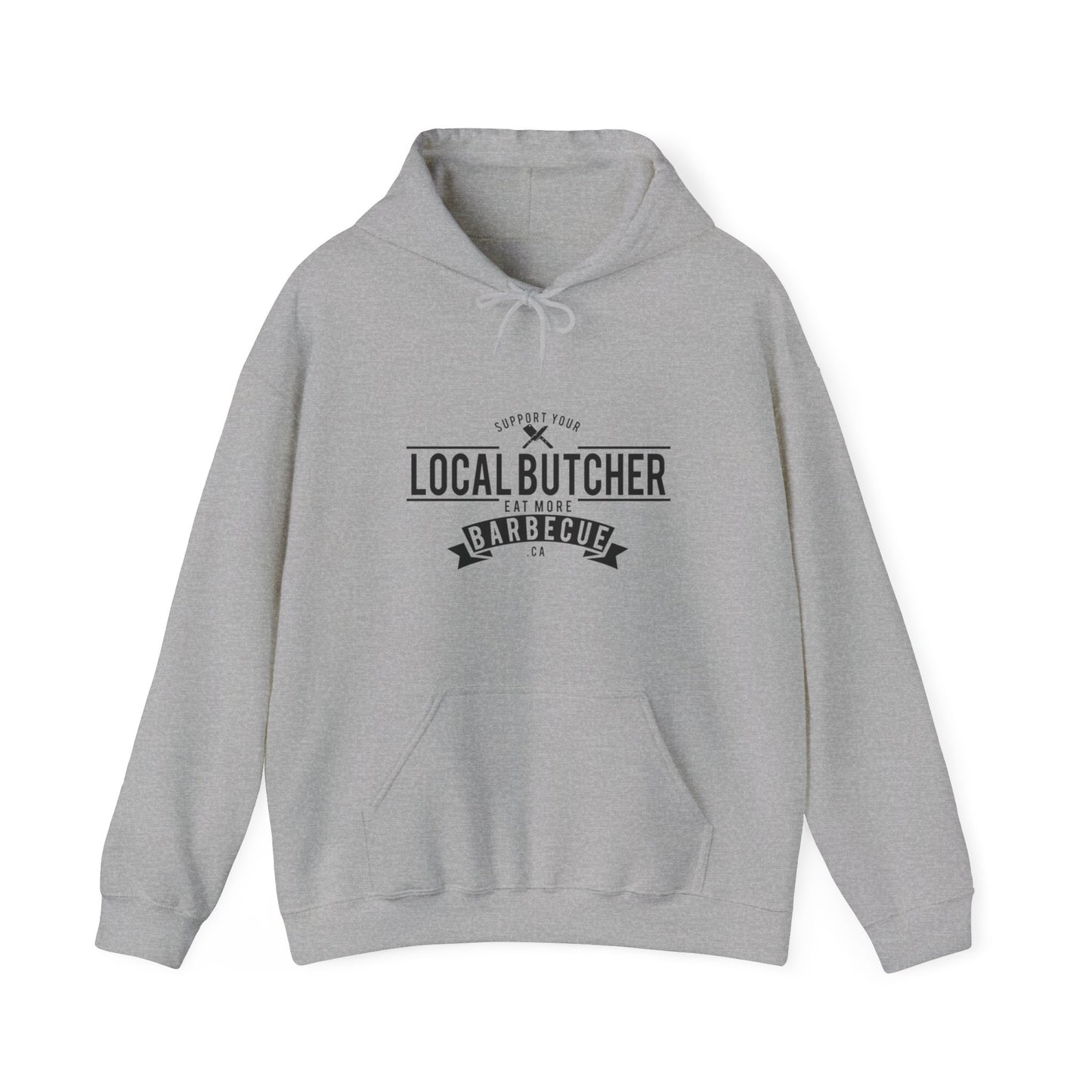 Support Your Local Butcher Hooded Sweatshirt