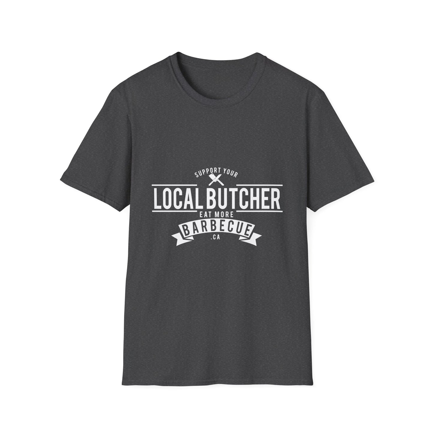 Support Your Local Butcher Unisex Softstyle T-Shirt