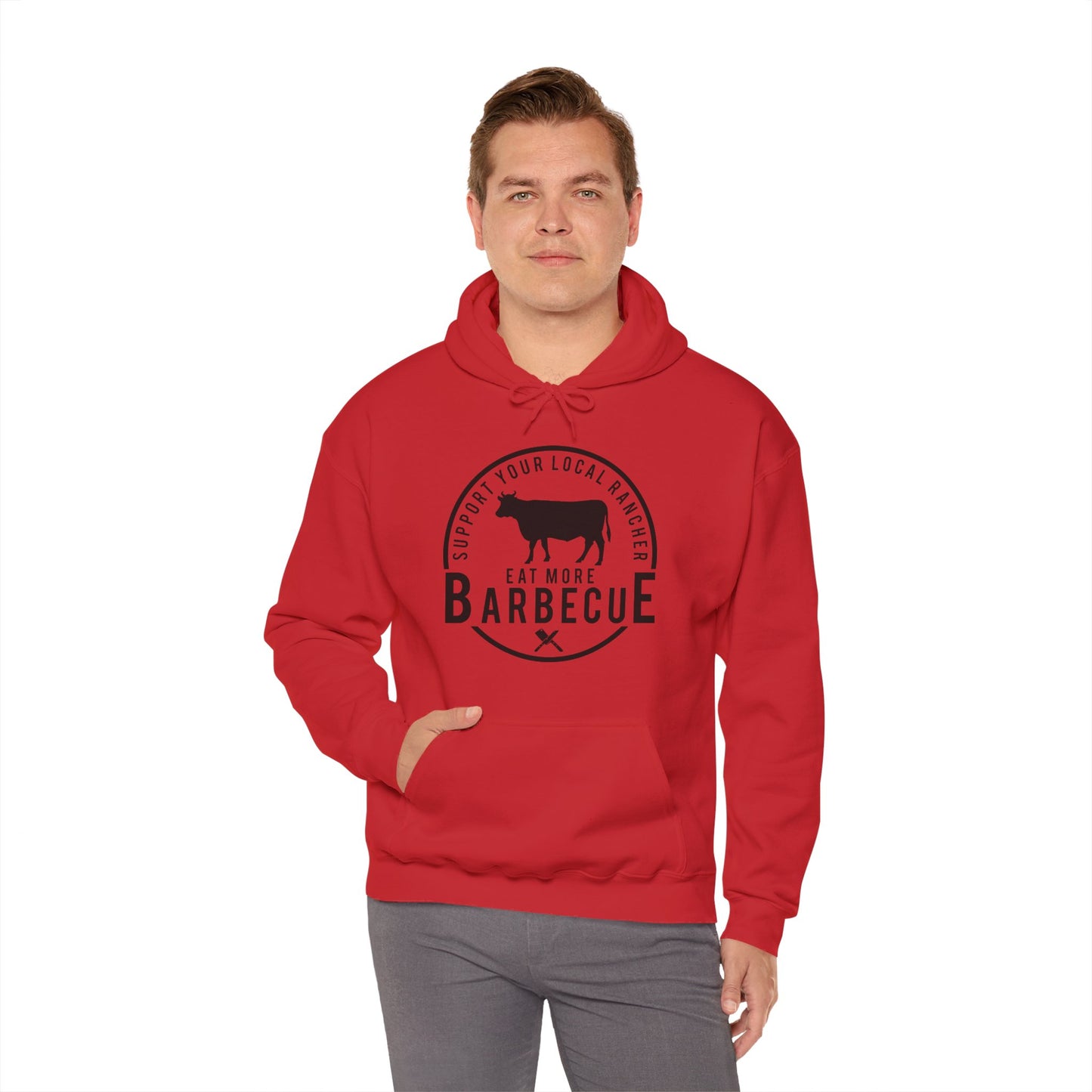 Support Your Local Rancher Hooded Sweatshirt