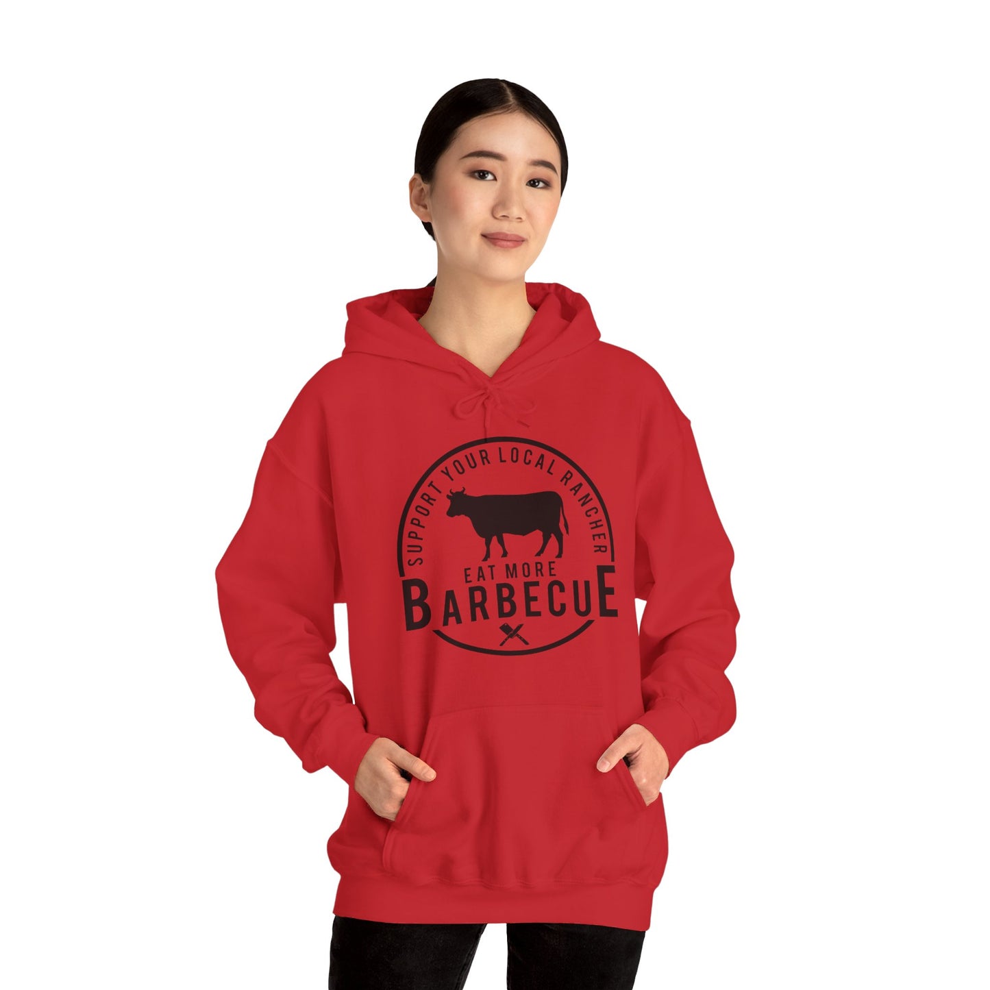 Support Your Local Rancher Hooded Sweatshirt