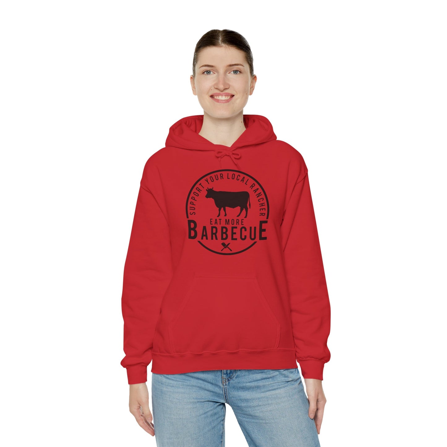 Support Your Local Rancher Hooded Sweatshirt